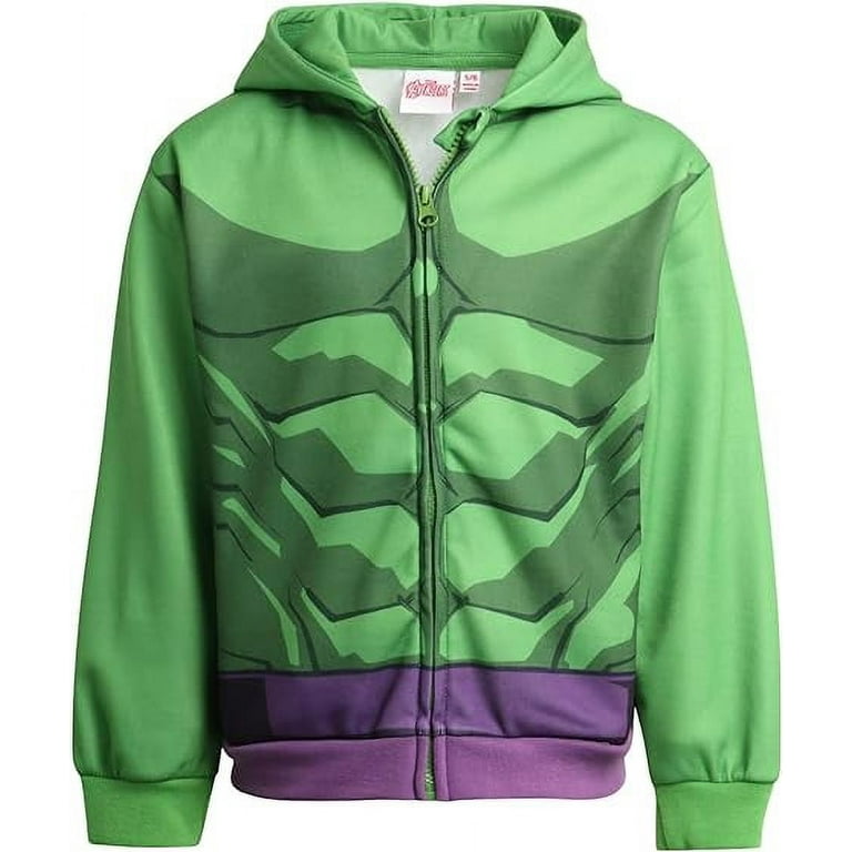 Hulk zip up hoodie hotsell