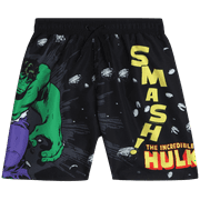Marvel Avengers Boys’ Swim Trunks – Captain America, Iron Man, Hulk, Black Panther Swimsuit –(2T-12)