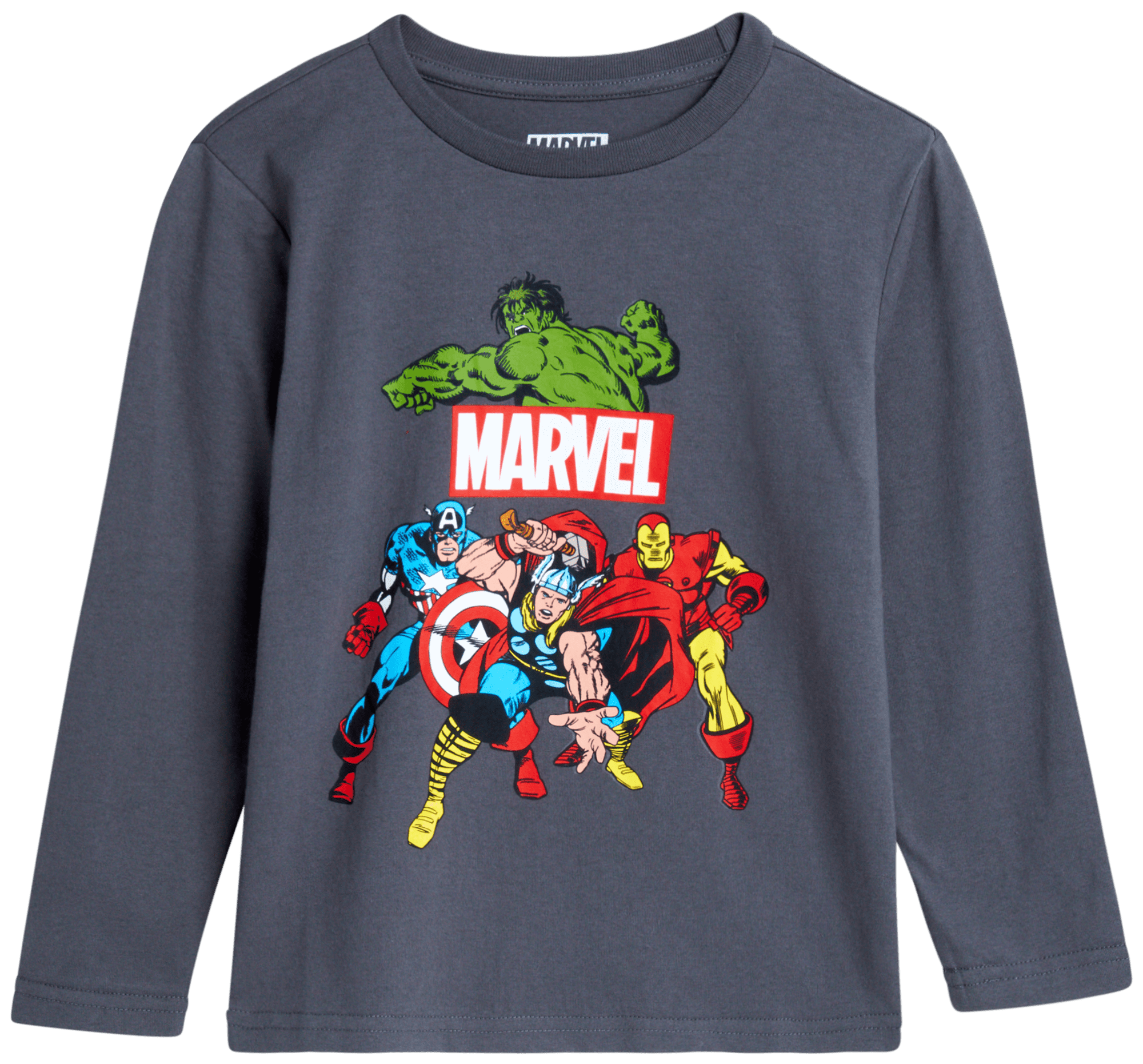 Marvel Avengers Boys T-Shirts - Captain America, Spider-Man, Iron Man 