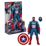 Marvel Avengers Captain America Brave New World Flight Mode Figure, 9  22 cm, Ages 4+