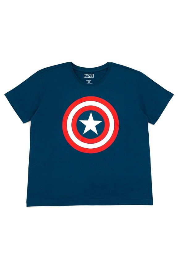 Avengers Captain America Cosplay T-Shirt Adult