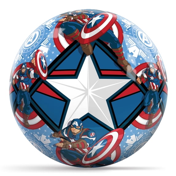 Marvel - Avengers - Captain America Pattern 15lb Bowling Ball