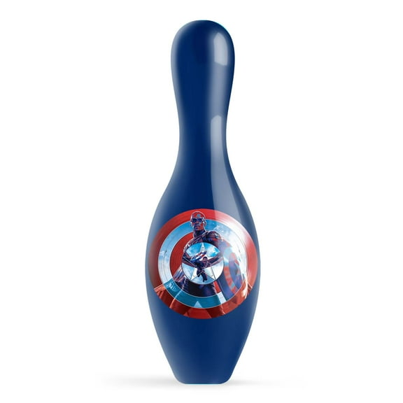 Marvel Avengers Captain America Sam Wilson Shield Official Size and Weight Bowling Pin