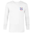 thumbnail image 1 of Marvel Avengers Captain America the First Avenger Icon - Long Sleeve T-Shirt for Men - Customized-White, 1 of 5