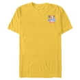 thumbnail image 1 of Marvel Avengers Captain America the First Avenger Icon - Short Sleeve Blended T-Shirt for Adults - Customized-Yellow, 1 of 5