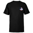 thumbnail image 1 of Marvel Avengers Captain America the First Avenger Icon - Short Sleeve T-Shirt for Kids - Customized-Black, 1 of 5