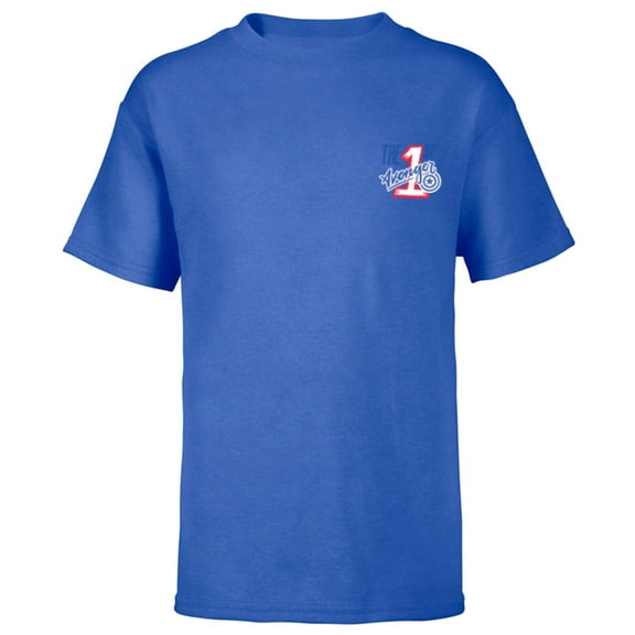 Marvel Avengers Captain America the First Avenger Icon - Short Sleeve T-Shirt for Kids - Customized-Royal