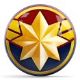 thumbnail image 1 of KR Strikeforce Marvel Avengers Captain Marvel Icon Bowling Ball, 1 of 1