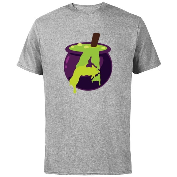 Marvel Avengers Cauldron Halloween - Short Sleeve Cotton T-Shirt for Adults - Customized-Athletic Heather