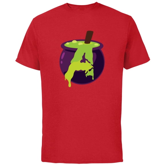 Marvel Avengers Cauldron Halloween - Short Sleeve Cotton T-Shirt for Adults - Customized-Red