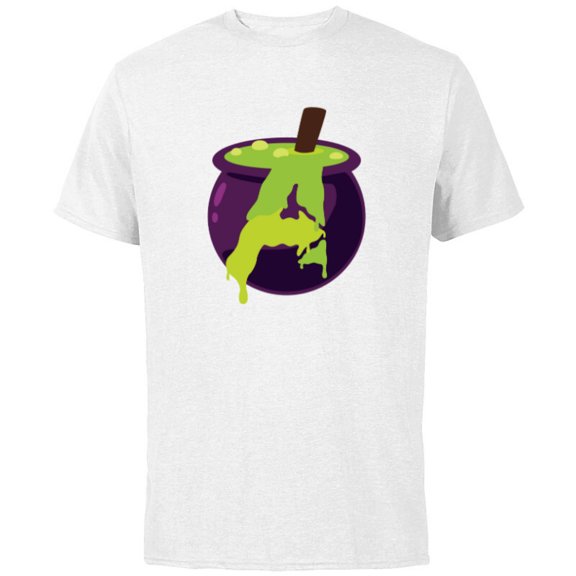 Marvel Avengers Cauldron Halloween - Short Sleeve Cotton T-Shirt for Adults - Customized-White