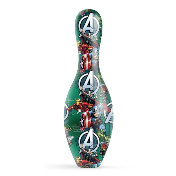 Marvel Avengers Characters Pattern Official Size and Weight Bowling Pin