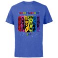 thumbnail image 1 of Marvel Avengers Christmas Family Trip Merry & Bright Dad - Short Sleeve Cotton T-Shirt for Adults - Customized-Royal Heather, 1 of 5