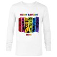 thumbnail image 1 of Marvel Avengers Christmas Family Trip Merry & Bright Mom - Long Sleeve T-Shirt for Men - Customized-White, 1 of 5