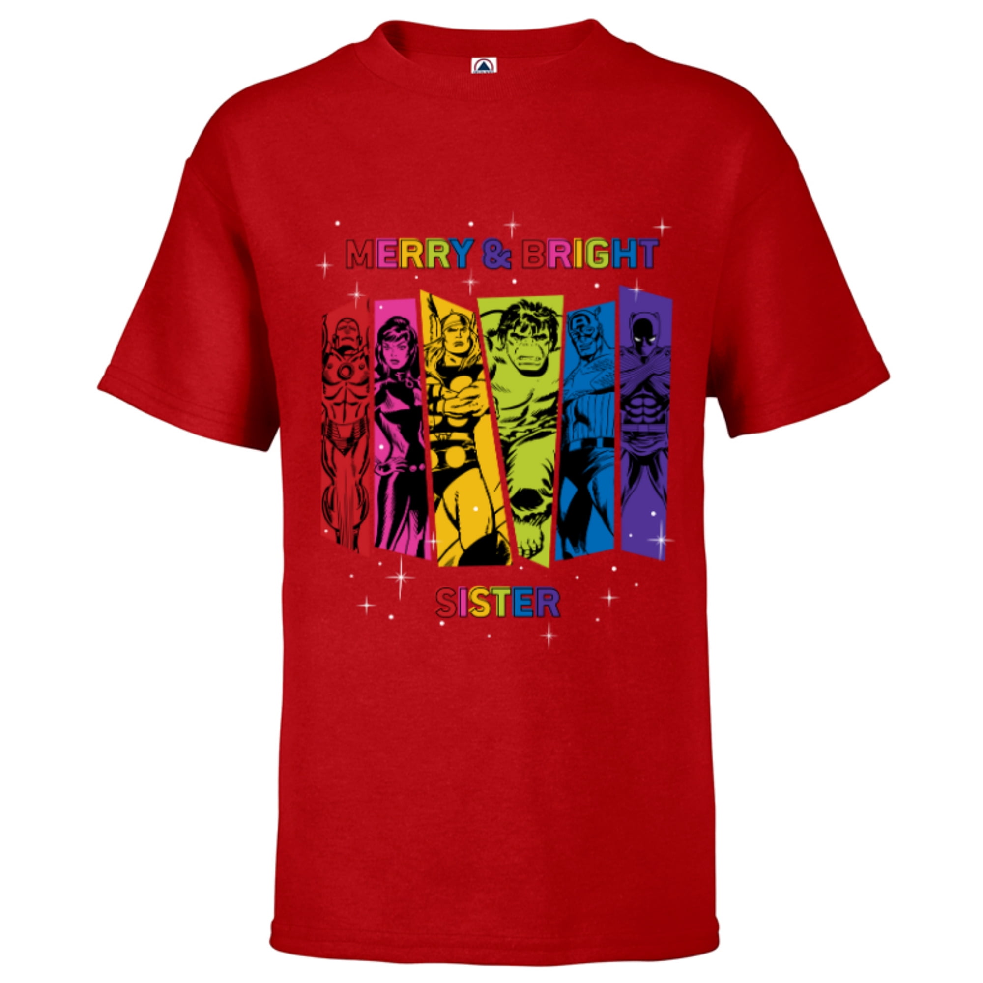 Marvel Avengers Christmas Family Trip Merry & Bright Sister Short