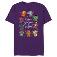 thumbnail image 1 of Marvel Avengers Christmas Gingerbread Wishing Sweet Holiday - Short Sleeve Blended T-Shirt for Adults - Customized-Purple, 1 of 5