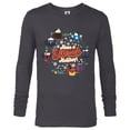 thumbnail image 1 of Marvel Avengers Christmas Hot Chocolate Have a Sweet Holiday - Long Sleeve T-Shirt for Men - Customized-Charcoal Heather, 1 of 5