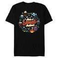 thumbnail image 1 of Marvel Avengers Christmas Hot Chocolate Have a Sweet Holiday - Short Sleeve Blended T-Shirt for Adults - Customized-Black, 1 of 5