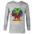 thumbnail image 1 of Marvel Avengers City Scene Super Hero Family Trip 2024 - Long Sleeve T-Shirt for Men - Customized-Athletic Heather, 1 of 5