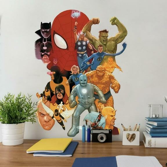 Marvel Avengers Classic Peel and Stick Giant Wall Decals