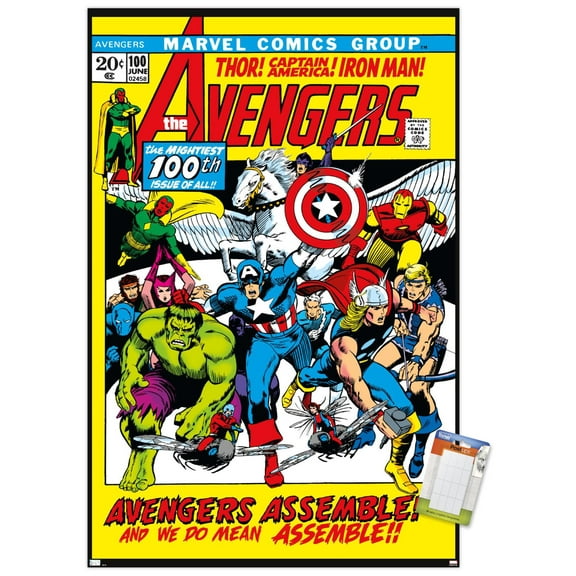 Marvel Avengers (Comic) - Avengers #100 Wall Poster, 22.375" x 34"