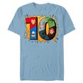 thumbnail image 1 of Marvel Avengers Comic Super Heroes 10th Birthday - Short Sleeve Blended T-Shirt for Adults - Customized-Ocean Blue, 1 of 5
