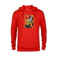 thumbnail image 1 of Marvel Avengers Comic Super Heroes 3rd Birthday - Pullover Hoodie for Adults - Customized-Red Heather, 1 of 5