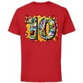 thumbnail image 1 of Marvel Avengers Comics 10th Birthday - Short Sleeve Cotton T-Shirt for Adults - Customized-Red, 1 of 5