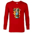 thumbnail image 1 of Marvel Avengers Comics 1st Birthday - Long Sleeve T-Shirt for Men - Customized-New Red, 1 of 5