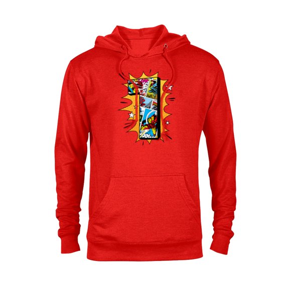 Marvel Avengers Comics 1st Birthday - Pullover Hoodie for Adults - Customized-Red Heather