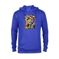 thumbnail image 1 of Marvel Avengers Comics 2nd Birthday - Pullover Hoodie for Adults - Customized-Royal Heather, 1 of 5