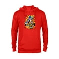 thumbnail image 1 of Marvel Avengers Comics 4th Birthday - Pullover Hoodie for Adults - Customized-Red Heather, 1 of 5