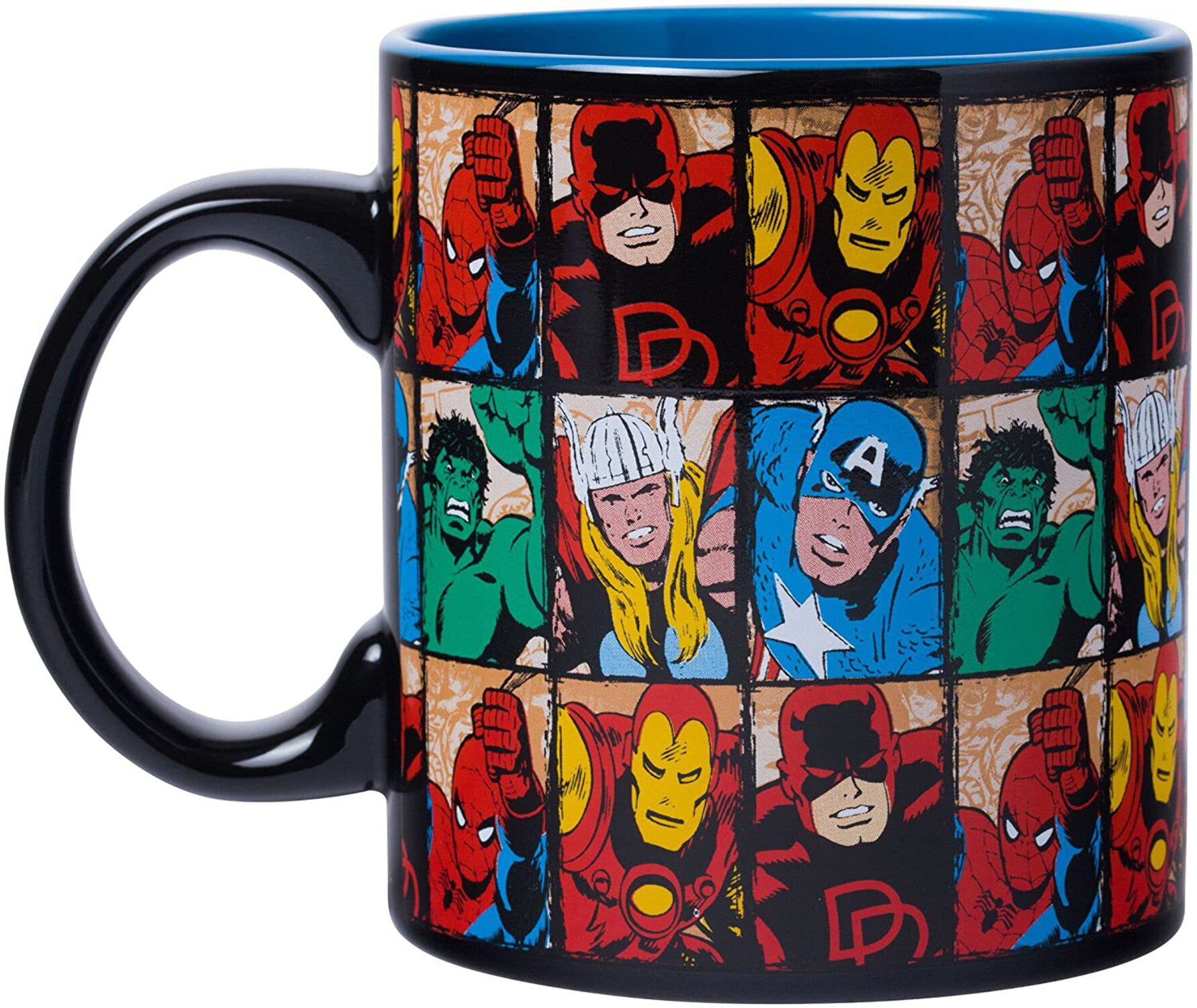 Mug Avengers Assemble DISNEY MARVEL COMICS Hulk Iron Man Thor Captain  America