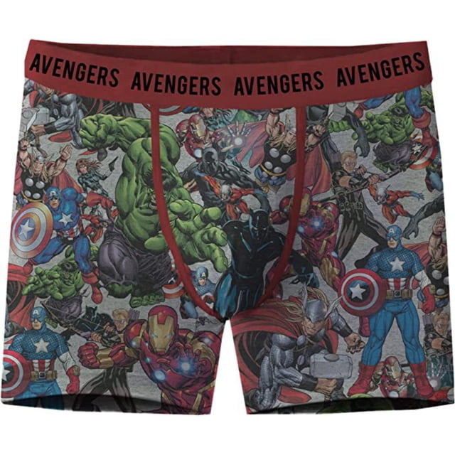Boxer Garçon Marvel Avengers Captain America - Freegun - Licence Officielle