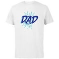 thumbnail image 1 of Marvel Avengers Dad Father's Day - Short Sleeve Cotton T-Shirt for Adults - Customized-White, 1 of 5