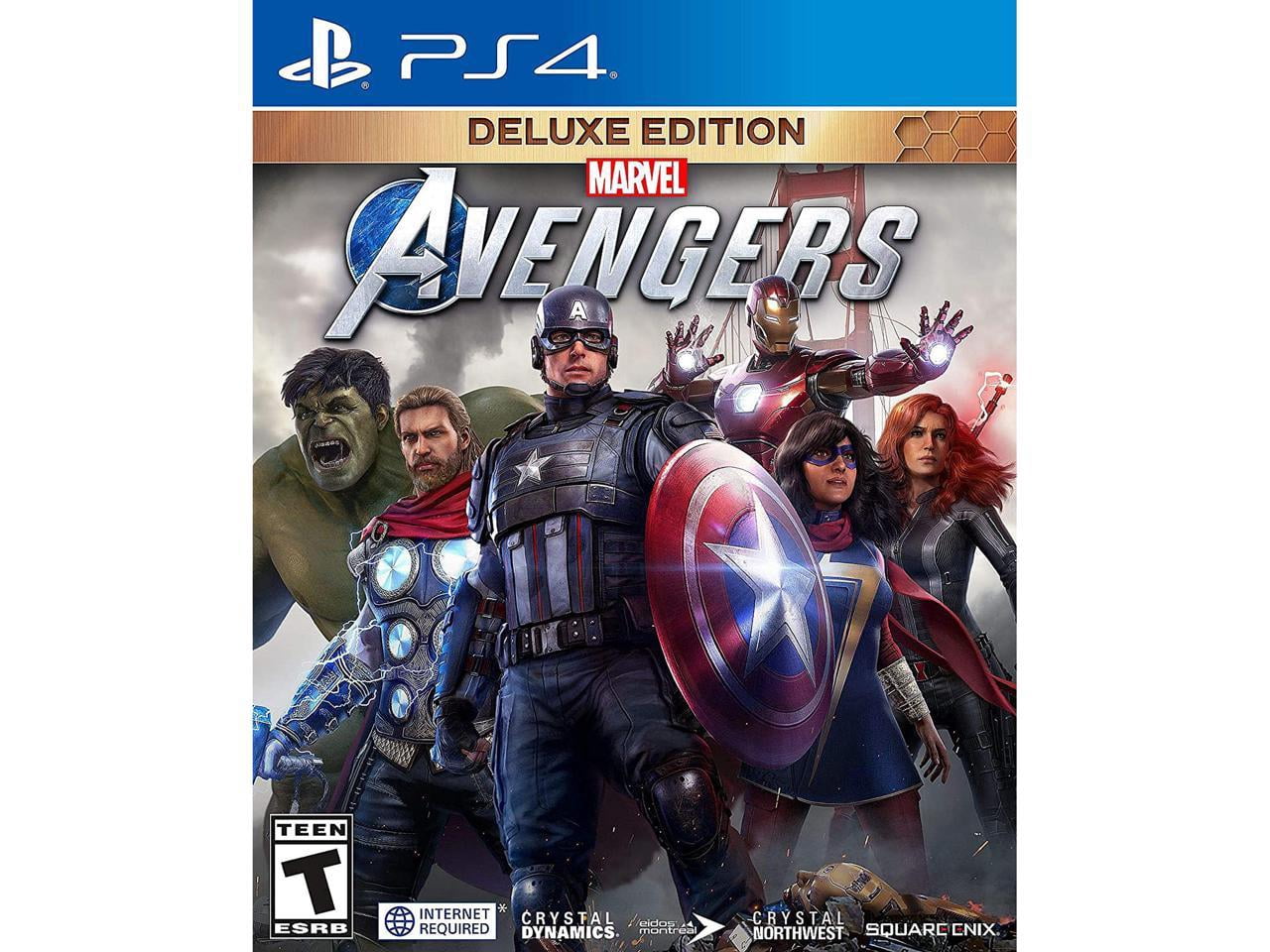 Marvel Avengers Deluxe Edition by Square Enix for PS4 with