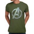 Marvel Avengers Doomsday Metal Full Color Logo Icon Mens T-Shirt ...