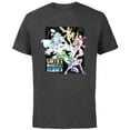 thumbnail image 1 of Marvel Avengers Earth’s Mightiest Heroes Team Multicolor - Short Sleeve Cotton T-Shirt for Adults - Customized-Charcoal, 1 of 5