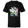 thumbnail image 1 of Marvel Avengers Earth’s Mightiest Heroes Team Multicolor - Short Sleeve T-Shirt for Kids - Customized-Black, 1 of 5