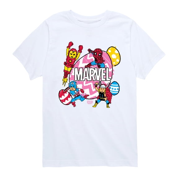 Marvel - Avengers Easter - Youth Boys Short Sleeve Graphic T-Shirt