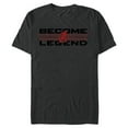 thumbnail image 1 of Marvel Avengers: Endgame Become A Legend - Short Sleeve Blended T-Shirt for Adults - Customized-Dark Heather, 1 of 5