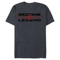thumbnail image 1 of Marvel Avengers: Endgame Become A Legend - Short Sleeve Blended T-Shirt for Adults - Customized-Navy Heather, 1 of 5