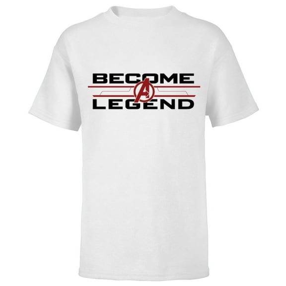 Marvel Avengers: Endgame Become A Legend - Short Sleeve T-Shirt for Kids - Customized-White