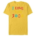 thumbnail image 1 of Marvel Avengers: Endgame I Love You 3000 Drawing - Short Sleeve Blended T-Shirt for Adults - Customized-Yellow, 1 of 5