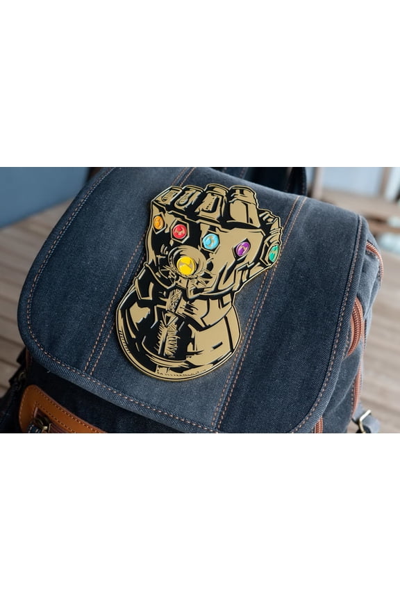 Marvel Infinity Gauntlet 6 Inch Enamel Magnetic Collector Pin