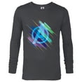 thumbnail image 1 of Marvel Avengers: Endgame Logo Blurred Ink - Long Sleeve T-Shirt for Men - Customized-Charcoal Heather, 1 of 5