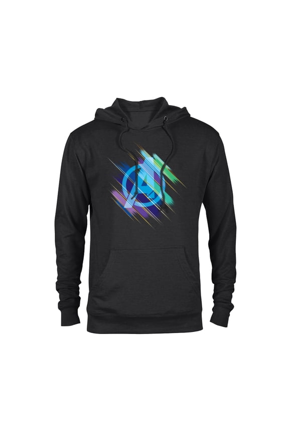 Avengers: Endgame Logo Blurred Ink - Pullover Hoodie for Adults - Customized-Black