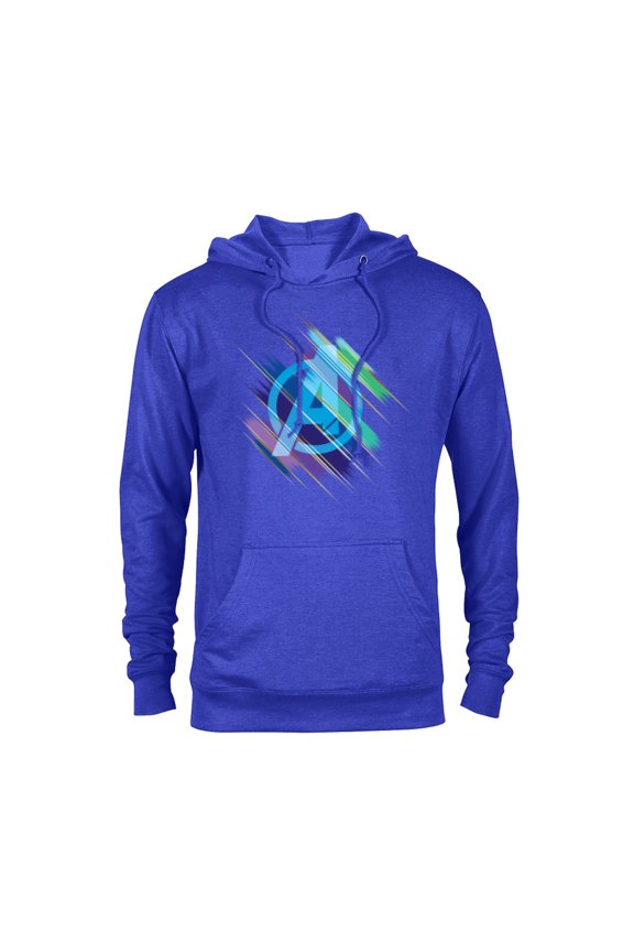 Avengers: Endgame Logo Blurred Ink - Pullover Hoodie for Adults - Customized-Royal Heather