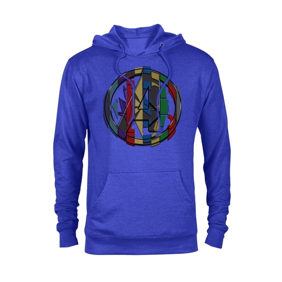 Marvel Avengers: Endgame Logo Hero Colors - Pullover Hoodie for Adults - Customized-Royal Heather