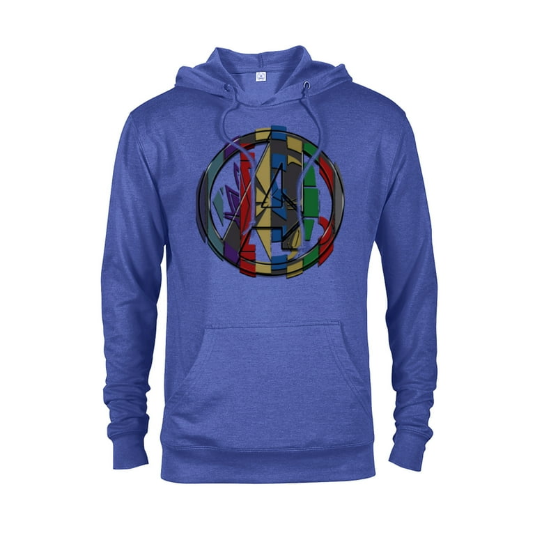 Marvel Avengers Endgame Logo Hero Colors Pullover Hoodie for Adults Customized Royal Heather